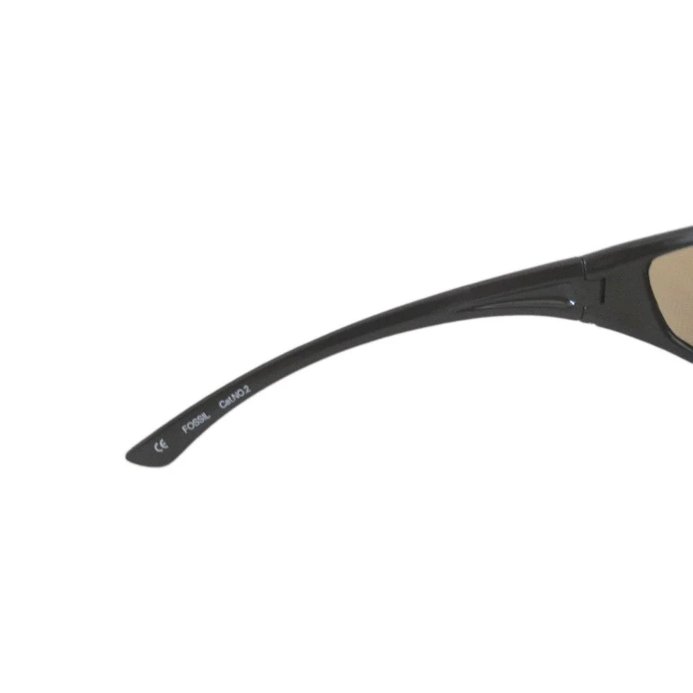 Fossil MANO PS3889 Brown Wrap Sunglasses 69-15-120 Rare Y2K